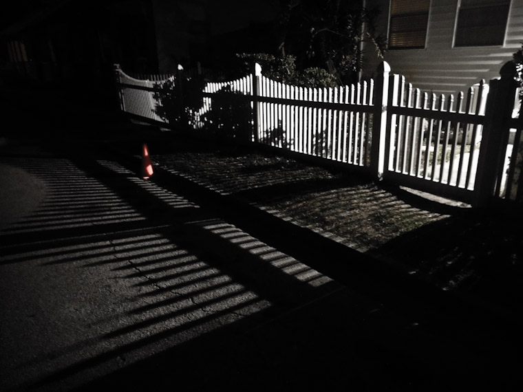 Fence Shadows Pictures in Saint Augustine Florida