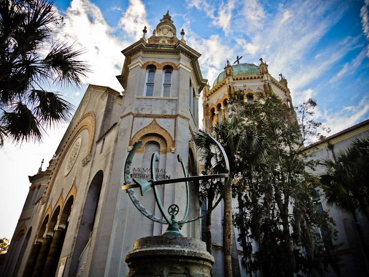 memorial presbyterian church st. augustine sundial