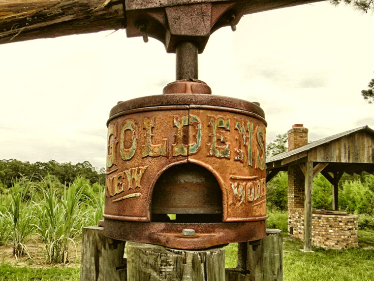 Goldens new model sugar cane mill at Florida Agricultural museum