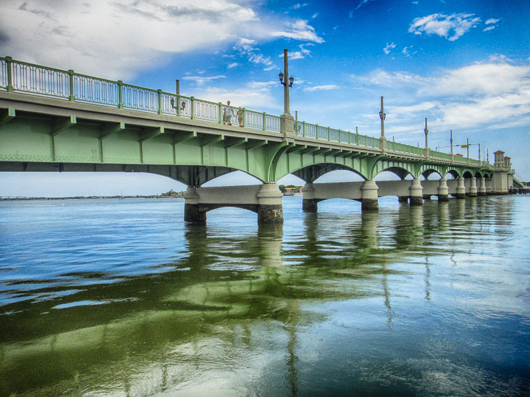 Bridge of lions hdr image